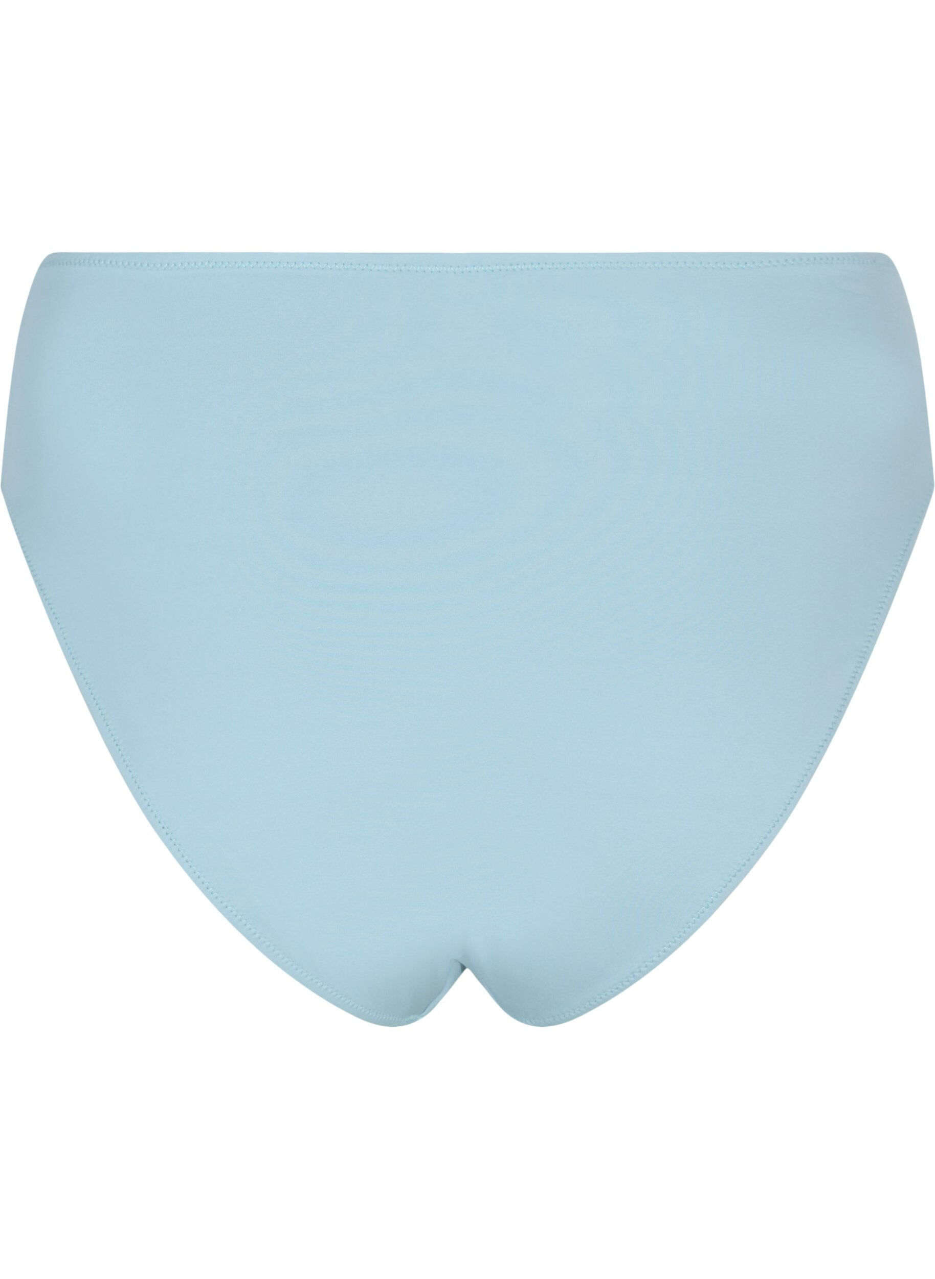 Zizzi Culotte de bikini ta&iuml; taille haute, Bleu, Packshot image number 1