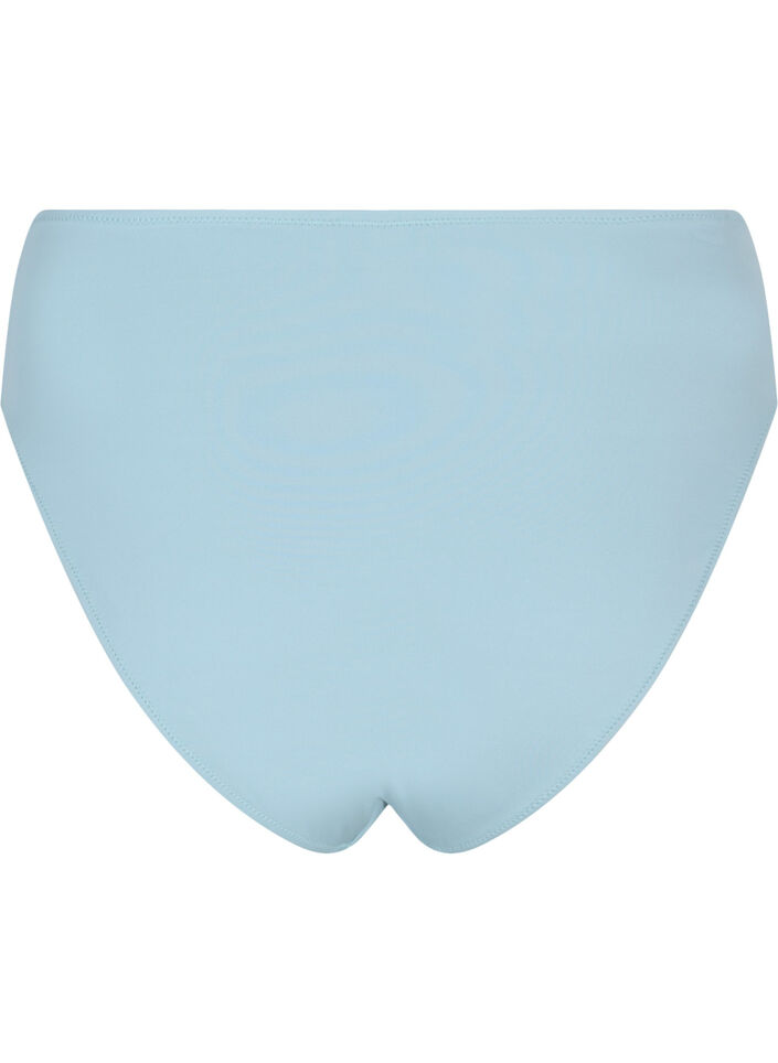 Culotte de bikini taï taille haute, Bleu, Packshot image number 1