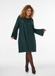 Robe courte en sequins &agrave; la coupe trap&egrave;ze, Vert fonc&eacute;, Model image number 1