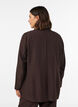 Blazer avec poches et fentes, Marron, Model image number 2