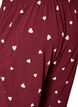 Bas de pyjama imprim&eacute;, Bordeaux, Packshot image number 3