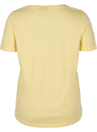 T-shirt en coton à manches courtes avec imprimé, Pale Banana Shine, Packshot image number 1