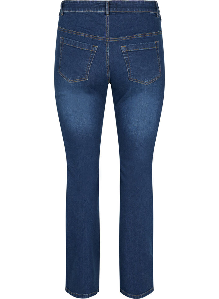 Ellen jeans bootcut avec taille haute, Bleu, Packshot image number 1