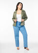 Perfecto en similicuir, Vert fonc&eacute;, Model image number 1