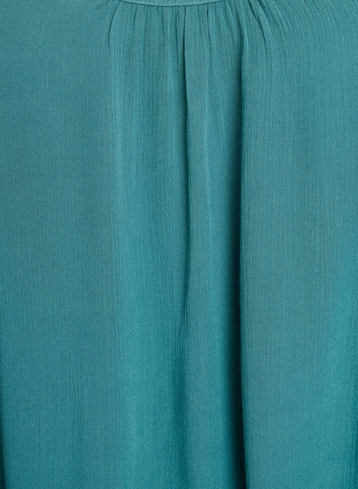 Top &agrave; bretelles en viscose, Bleu, Packshot image number 2
