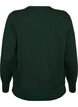 Cardigan en maille fine avec col rond, Vert fonc&eacute;, Packshot image number 1
