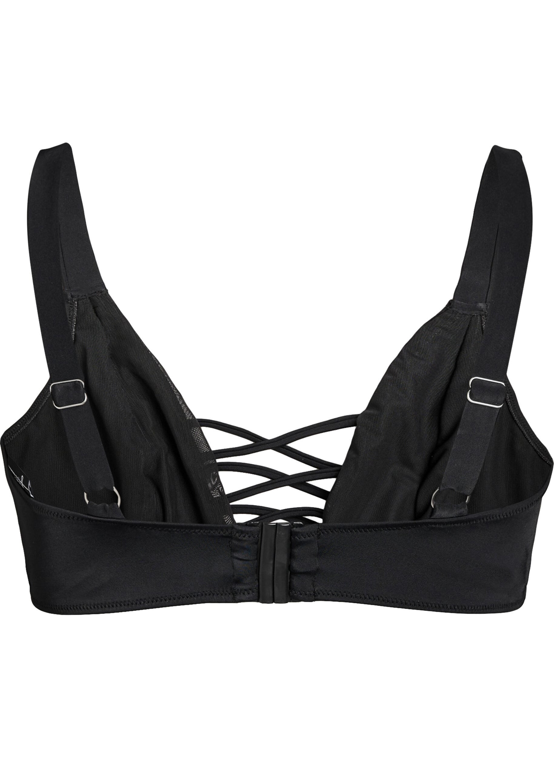 Zizzi Top de bikini, Noir, Packshot image number 1
