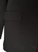 Blazer avec fente au dos et d&eacute;tail &agrave; nouer, Noir, Packshot image number 3