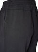 Pantalon ample en jersey taille haute avec poches, Noir, Packshot image number 3