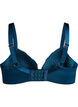 Soutien-gorge à armatures avec dentelle et bonnets rembourrés, Bleu, Packshot image number 1