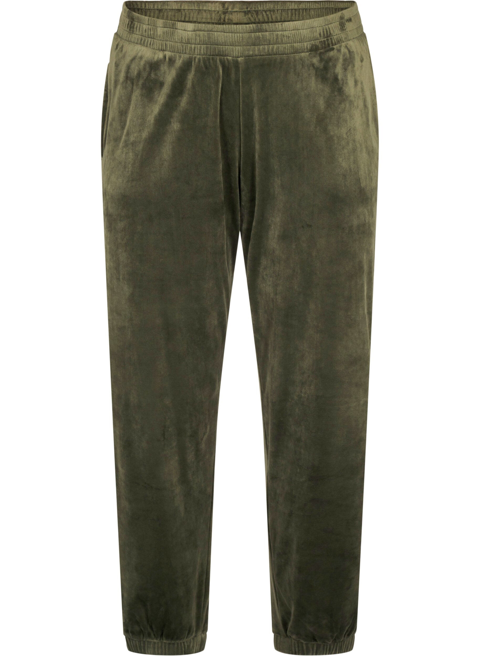Pantalon ample en velours