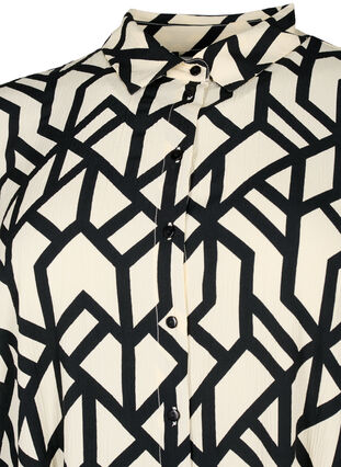 FLASH - Robe chemise avec imprimé, Birch Black Graphic, Packshot image number 2
