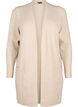 Cardigan en tricot c&ocirc;tel&eacute; avec poches, Beige, Packshot image number 0