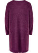 Robe à manches longues en tricot côtelé, Potent Purple Mel., Packshot image number 1