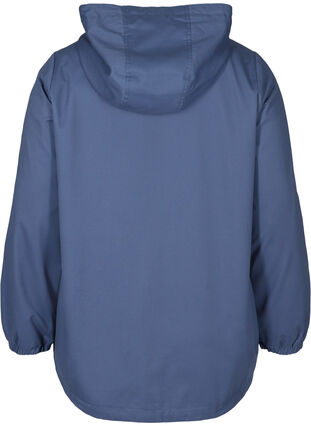 Veste courte avec capuche et poches, Blue Indigo, Packshot image number 1