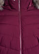 Veste courte &agrave; capuche, Bordeaux fonc&eacute;, Packshot image number 2