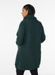 FLASH - Robe sweat-shirt courte à col montant et poches, Vert foncé, Model image number 2