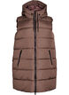 Veste longue avec capuche et poches, Marron, Packshot image number 0