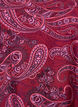 Robe en coton &agrave; manches courtes avec imprim&eacute;, Bordeaux, Packshot image number 2