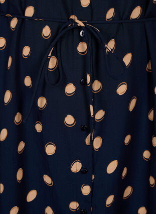 FLASH - Robe chemise à pois, Blue Double Dot, Packshot image number 3