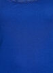 Haut avec bordure en dentelle, Bleu, Packshot image number 2