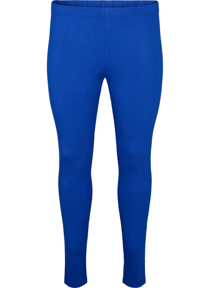 Legging Basic grande longueur, Bleu, Packshot image number 0