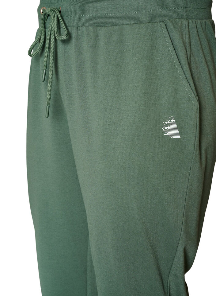 Pantalon de sport ample avec des poches, Vert, Packshot image number 2