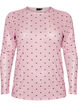 Blouse en maille avec imprim&eacute;, Rose, Packshot image number 0