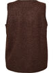 Gilet en polaire avec boutons-pression et poches lat&eacute;rales, Marron, Packshot image number 1