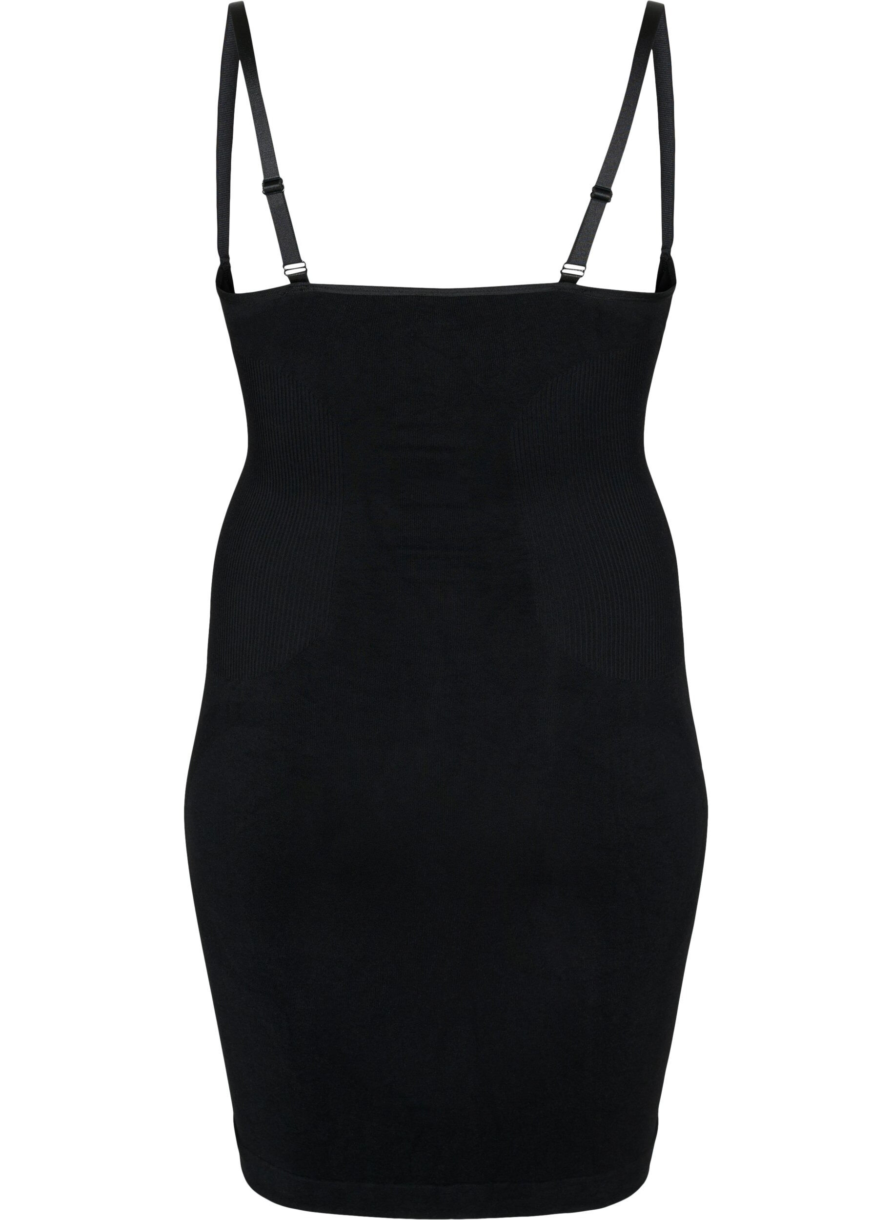 Zizzi Torsette gainante &agrave; fines bretelles, Noir, Packshot image number 1