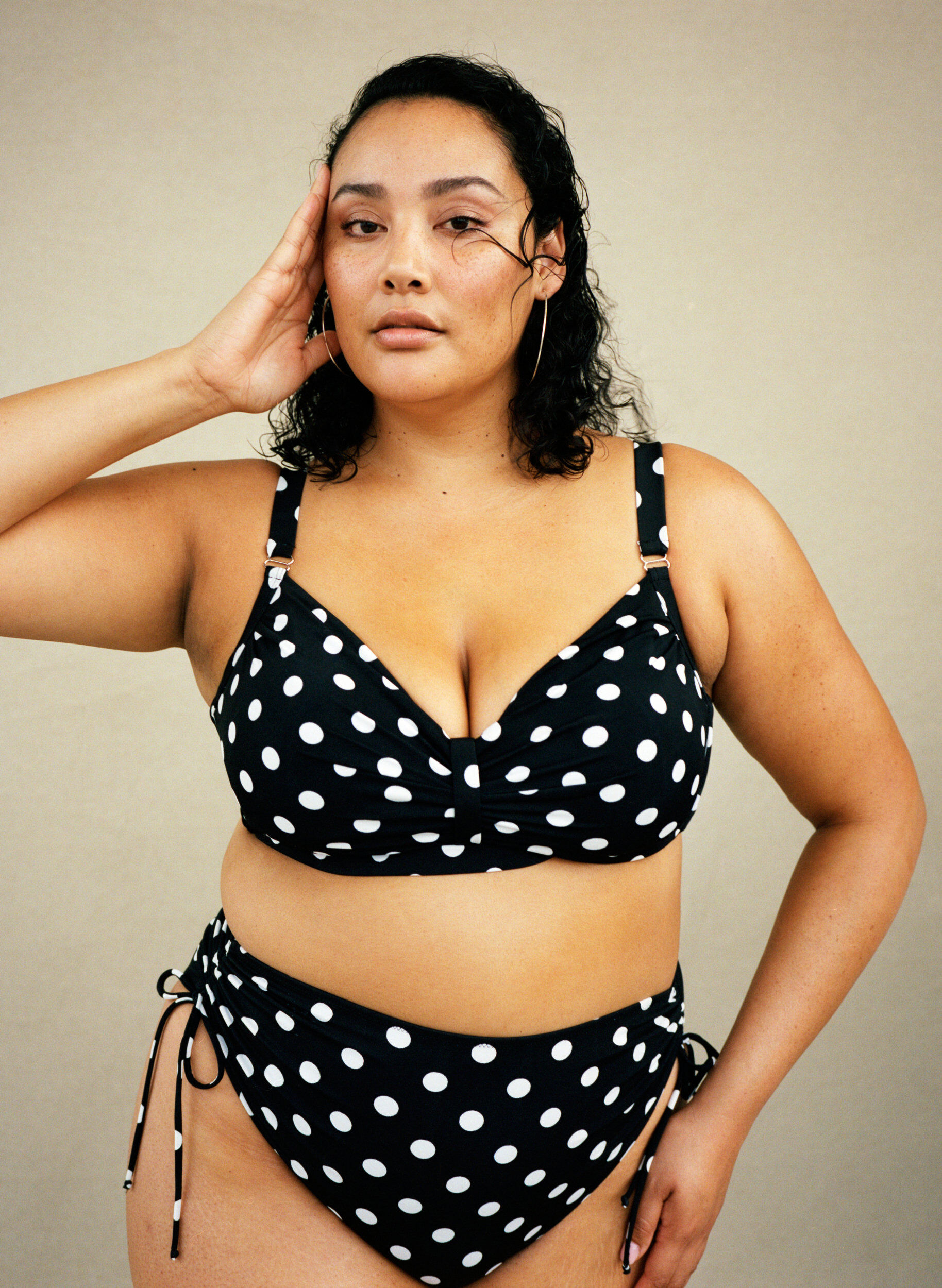 ZizziBas de bikini &agrave; motifs, Dotted Print, Image image number 0
