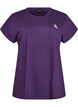 T-shirt de sport couleur unie, Violet, Packshot image number 0