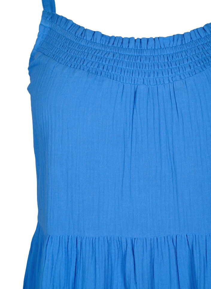 Robe simple à bretelles en coton, Marina, Packshot image number 2