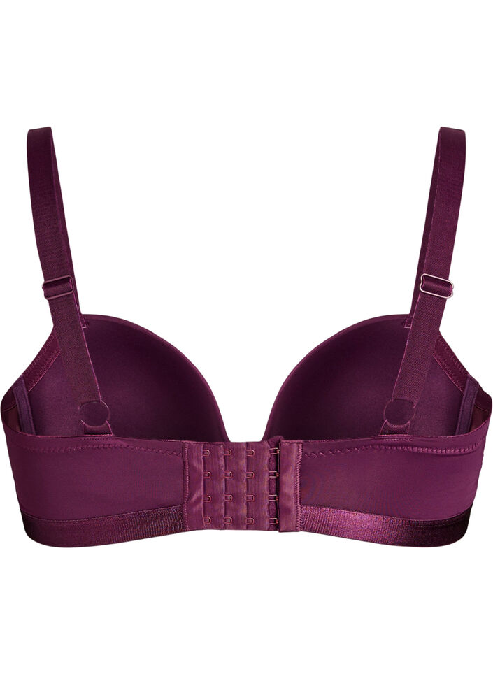 Soutien-gorge moul&eacute; avec maille, Violet, Packshot