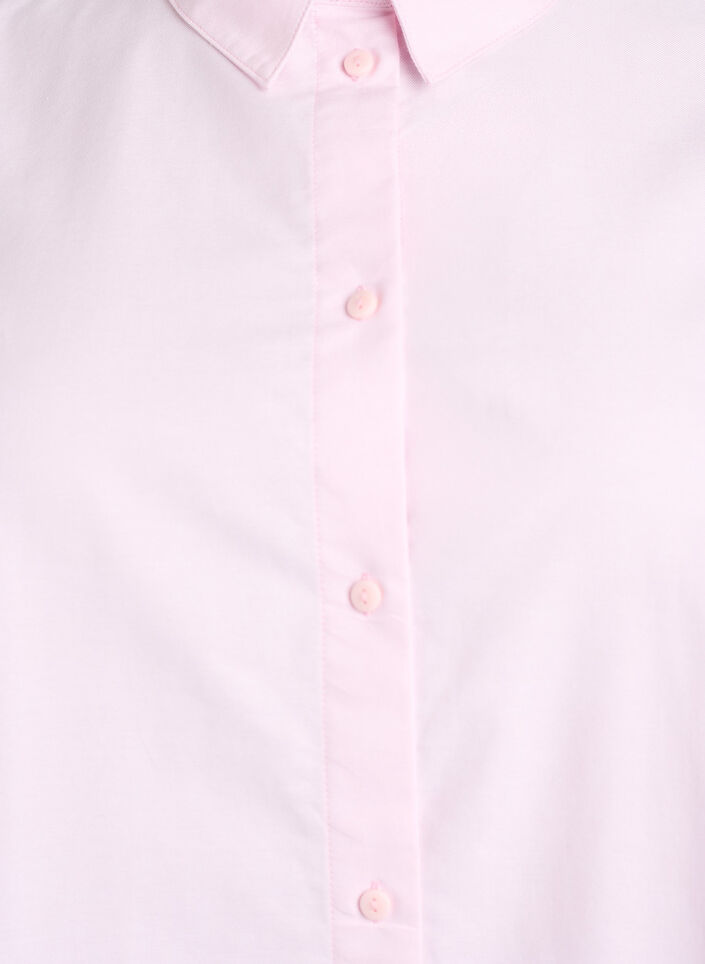 Chemise &agrave; manches longues en coton, Rose, Packshot image number 2