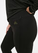 Leggings de sport longueur 3/4 avec poches, Black, Model image number 2