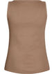 Haut ajust&eacute; avec motif, Marron, Packshot image number 1