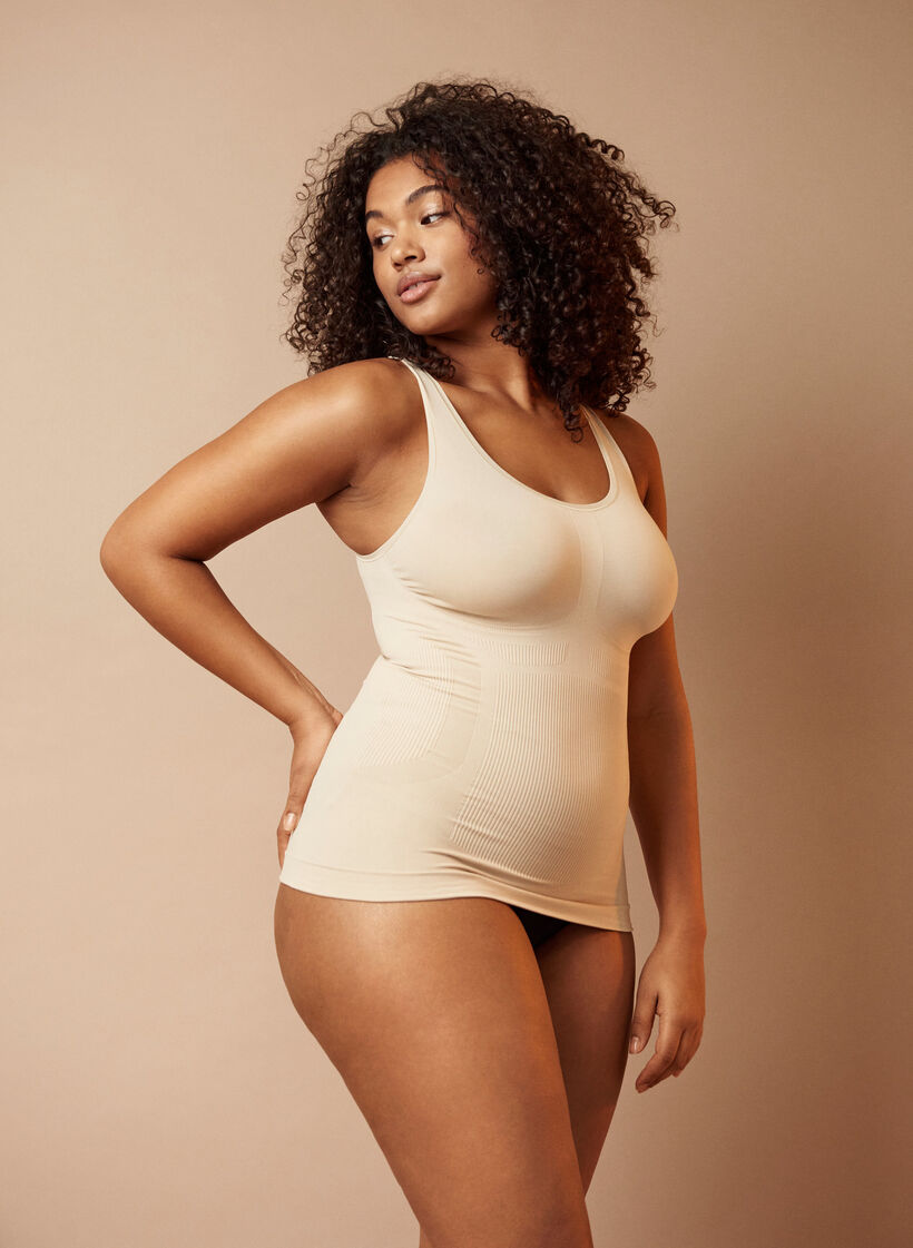 Haut galbant, Beige, Image image number 1