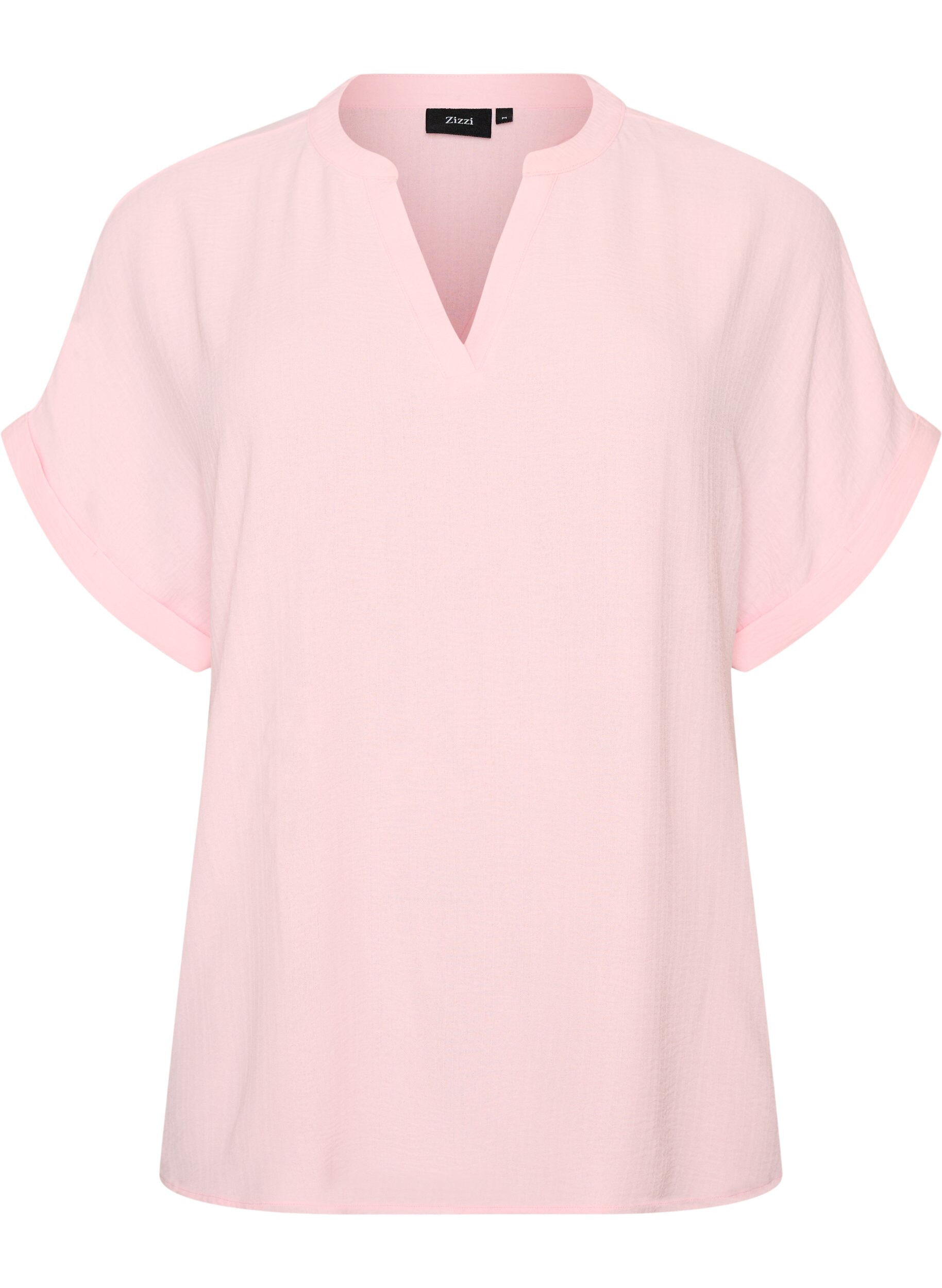 ZizziChemisier ample &agrave; manches courtes, Rose, Packshot image number 0