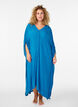 Robes de plage Kaftan &agrave; boutons, Bleu, Model image number 0