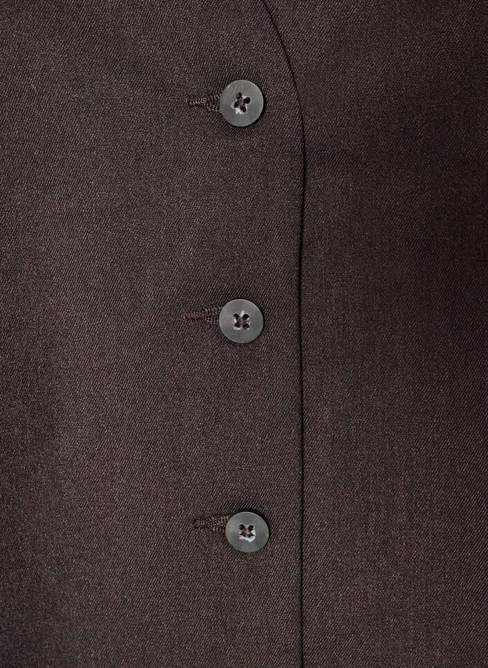 Gilet avec fermeture &agrave; boutons, Marron, Packshot image number 2