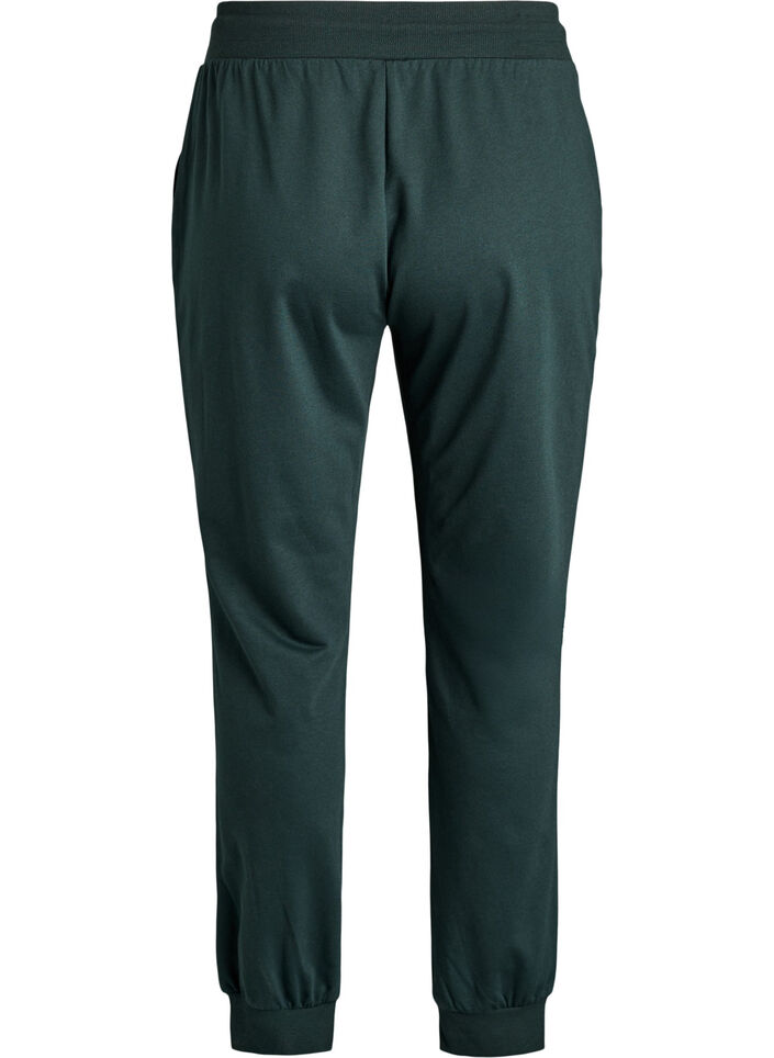Pantalon de sport ample avec des poches, Vert fonc&eacute;, Packshot image number 1
