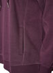 Sweat &agrave; col montant et poches, Violet, Packshot image number 3