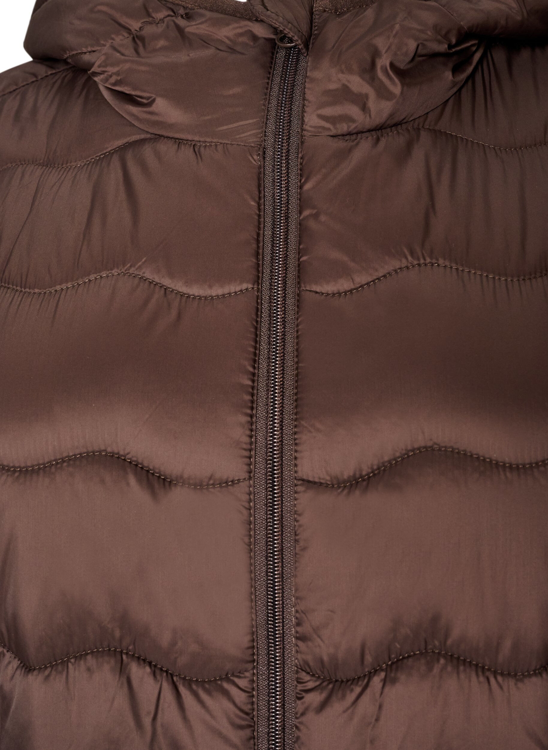 ZizziVeste matelass&eacute;e, Marron, Packshot image number 2