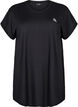 T-shirt long de sport, Noir, Packshot image number 0