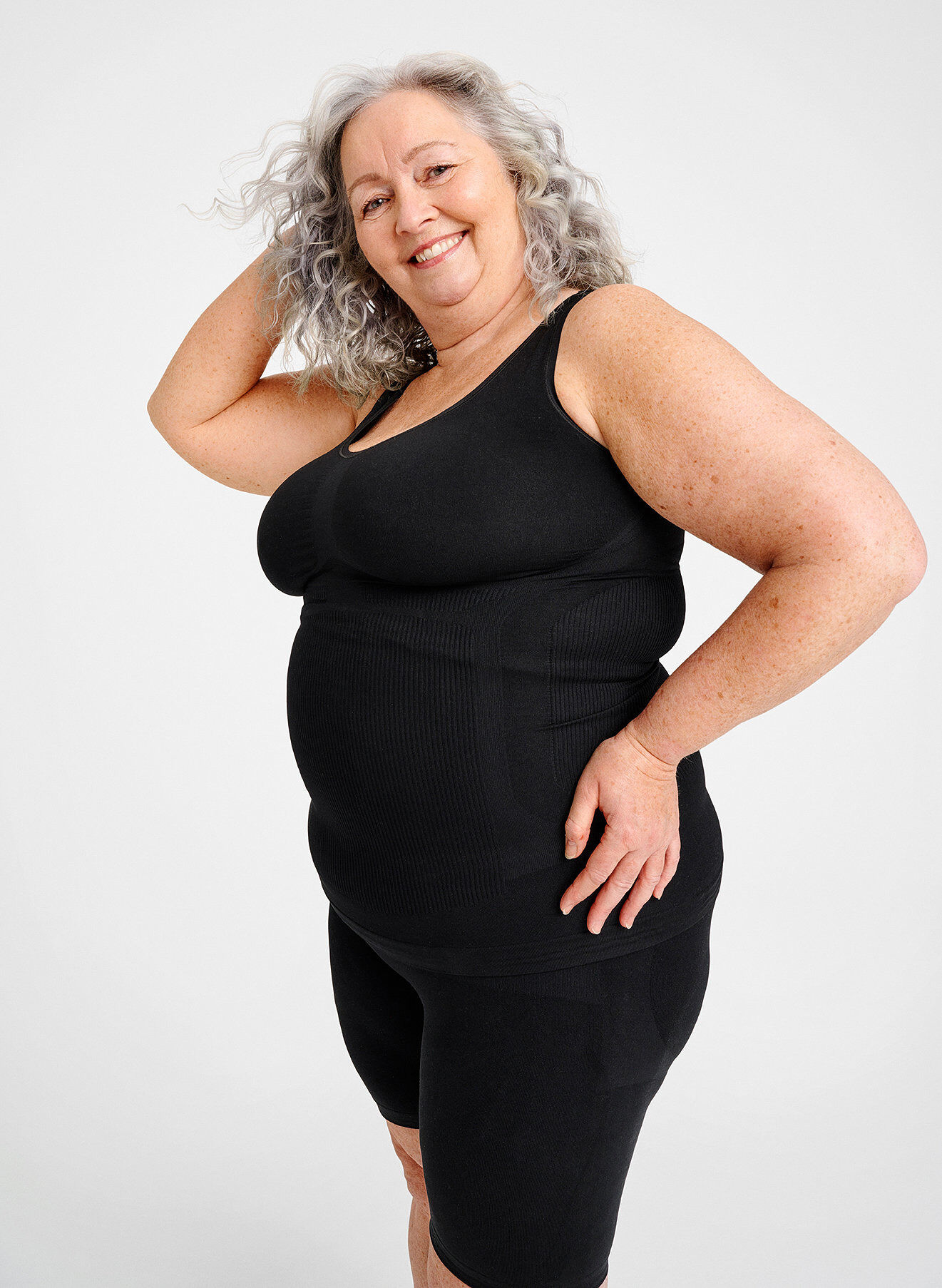 Zizzi Haut galbant, Noir, Image image number 1