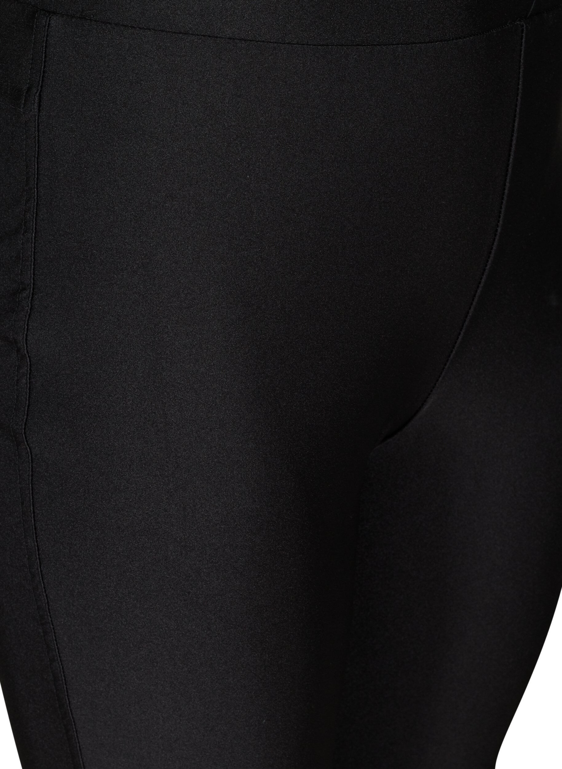 Zizzi Leggings brillants avec poches arri&egrave;re , Black, Packshot image number 2
