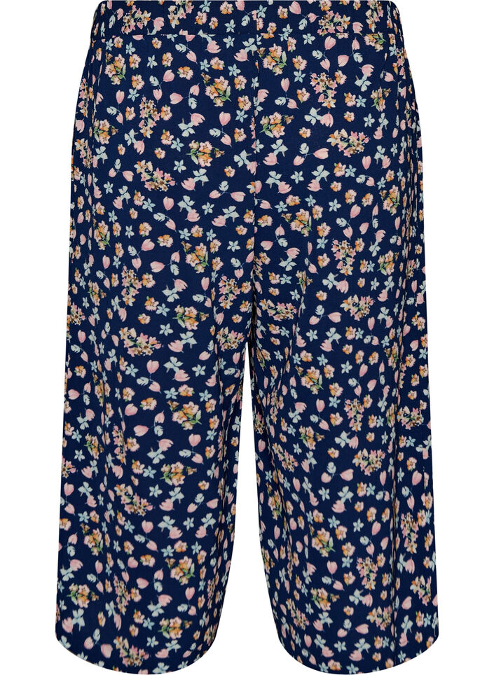 Pantalon ample avec imprim&eacute;, Bleu Clair, Packshot image number 1