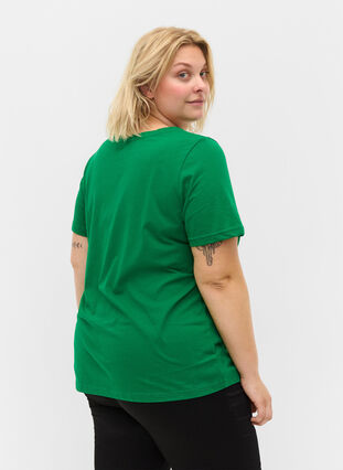 T-shirt à manches courtes et encolure ronde, Jolly Green MB, Model image number 1