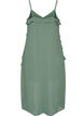 Robe en mousseline avec volants asym&eacute;triques, Vert, Packshot image number 1